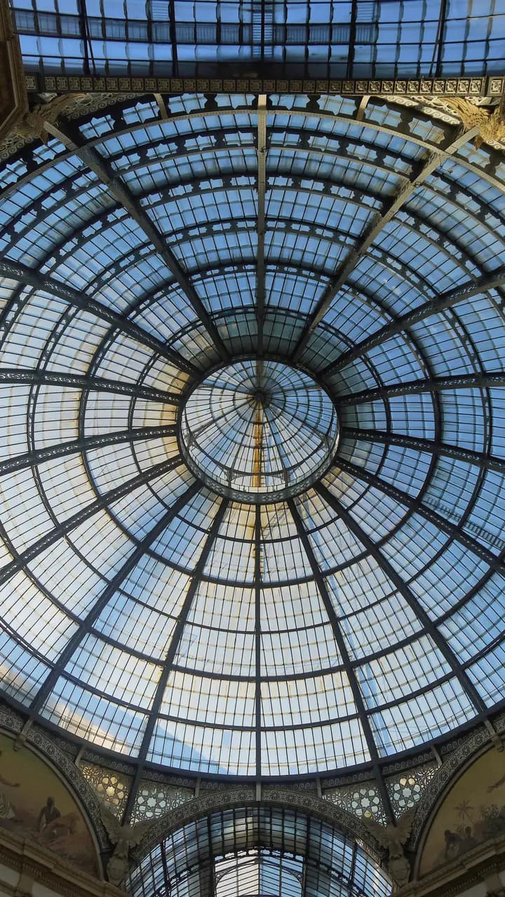 Dome of the Galleria Vittorio Emanuele II