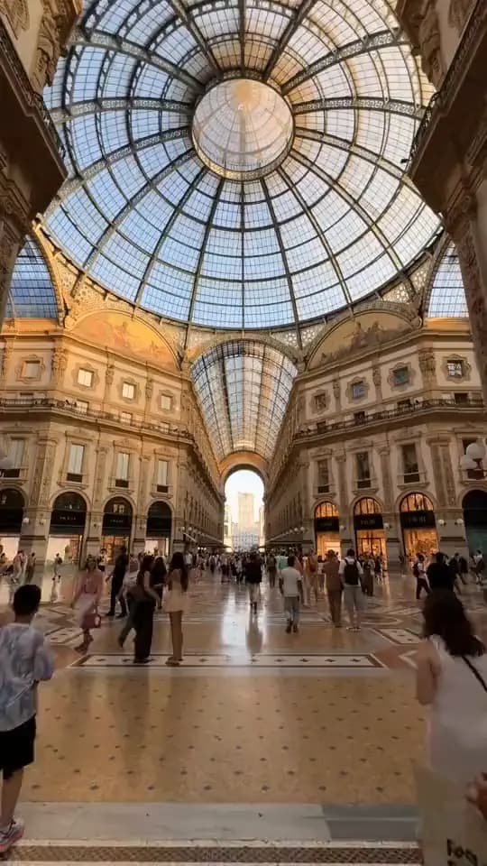 Walk through the Galleria