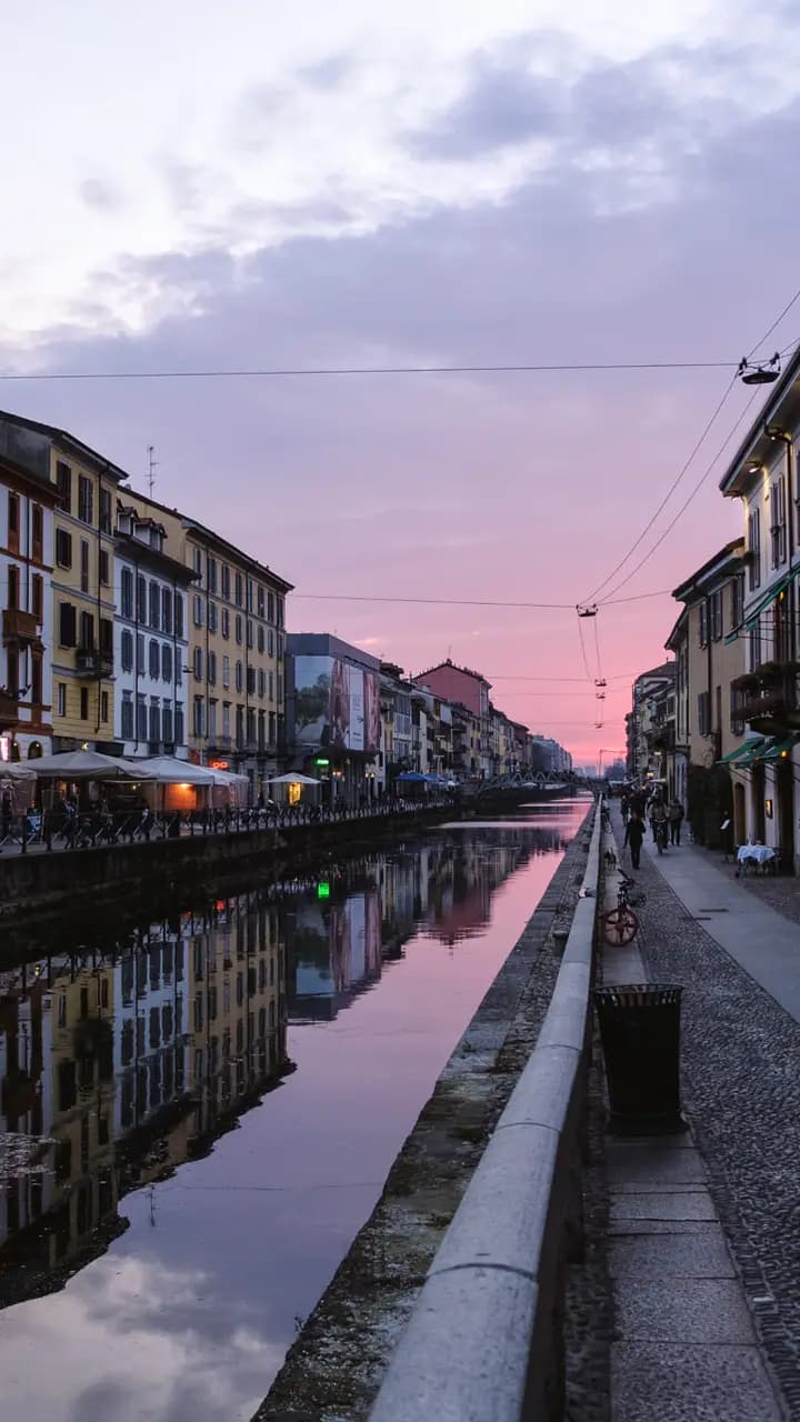 Sunset On Naviglio Grande (248958685)