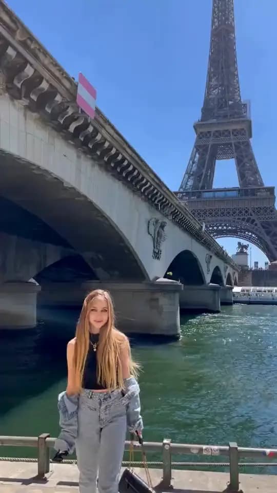 Eiffel Tower from the Seine