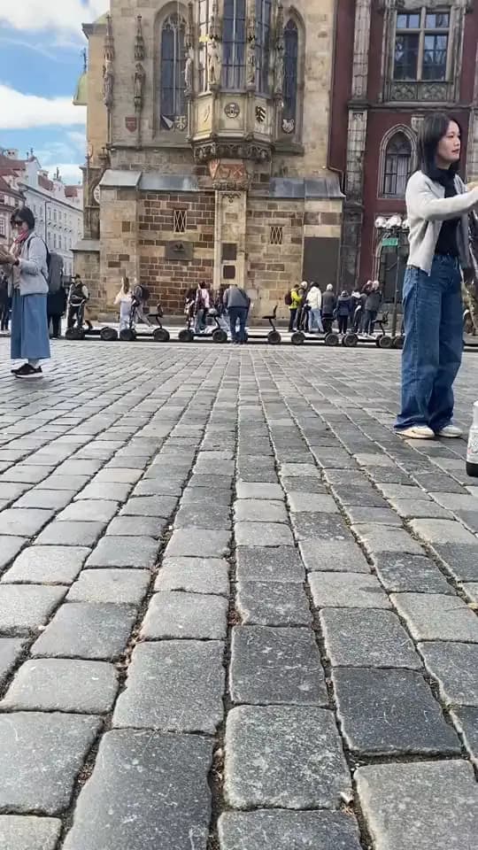 Old Town Square cobbles