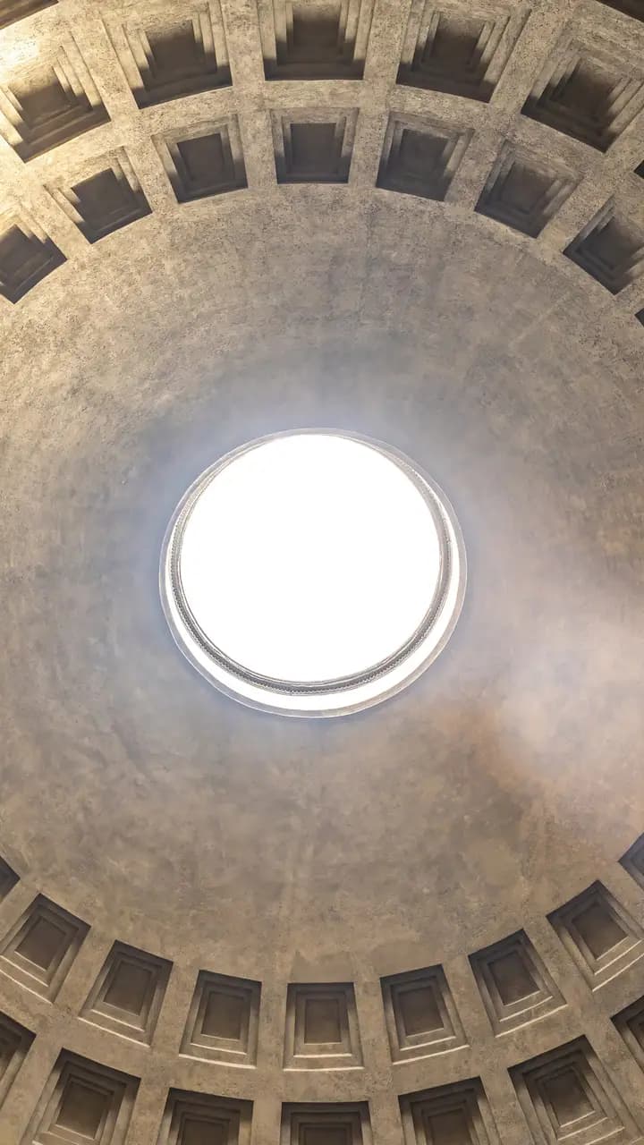 Pantheon (Rome), Dome interior