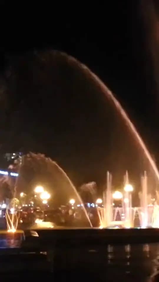 Yerevan Republic Square Musical Fountains